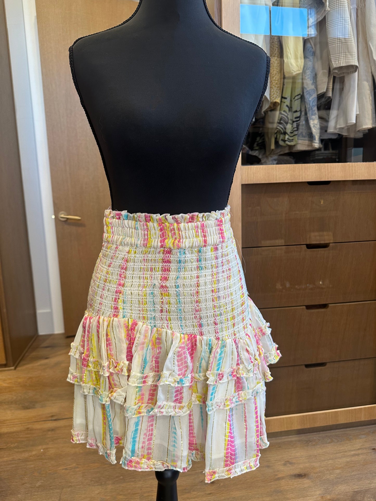 Hemant & Nandita Matching Button Up & Skirt Set