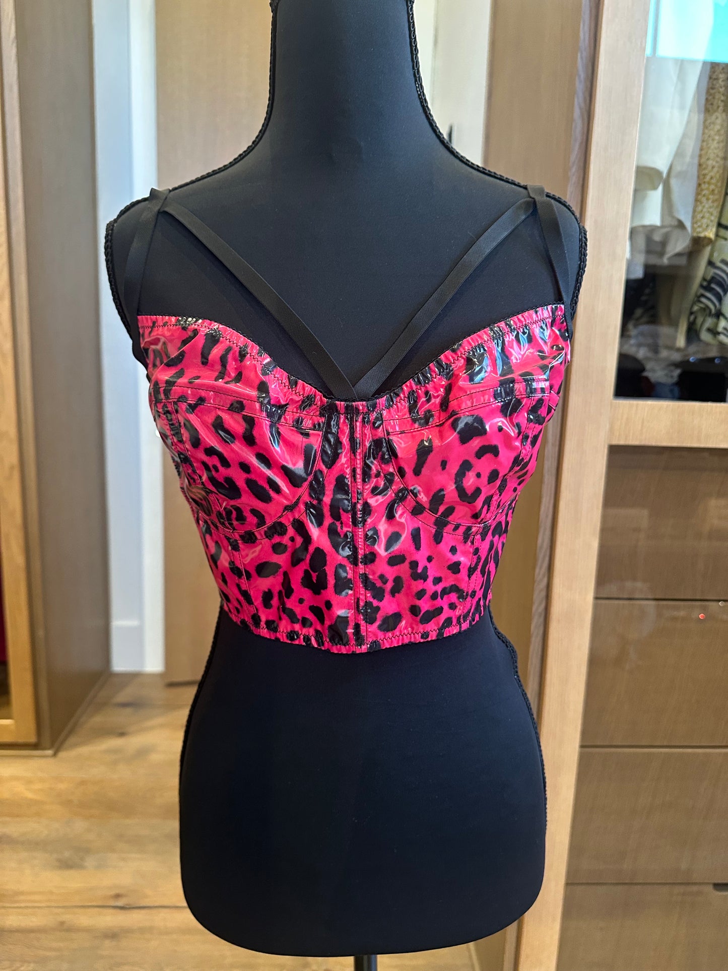 Dolce & Gabbana Leopard Corse Crop