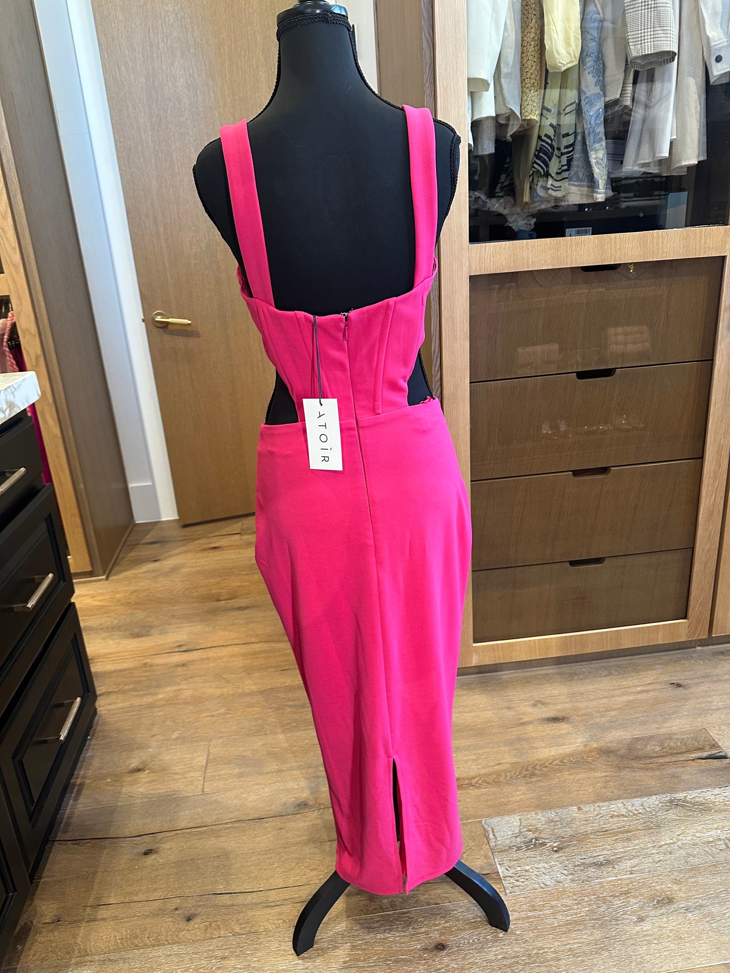 Pink Atoir Cut Out Dress