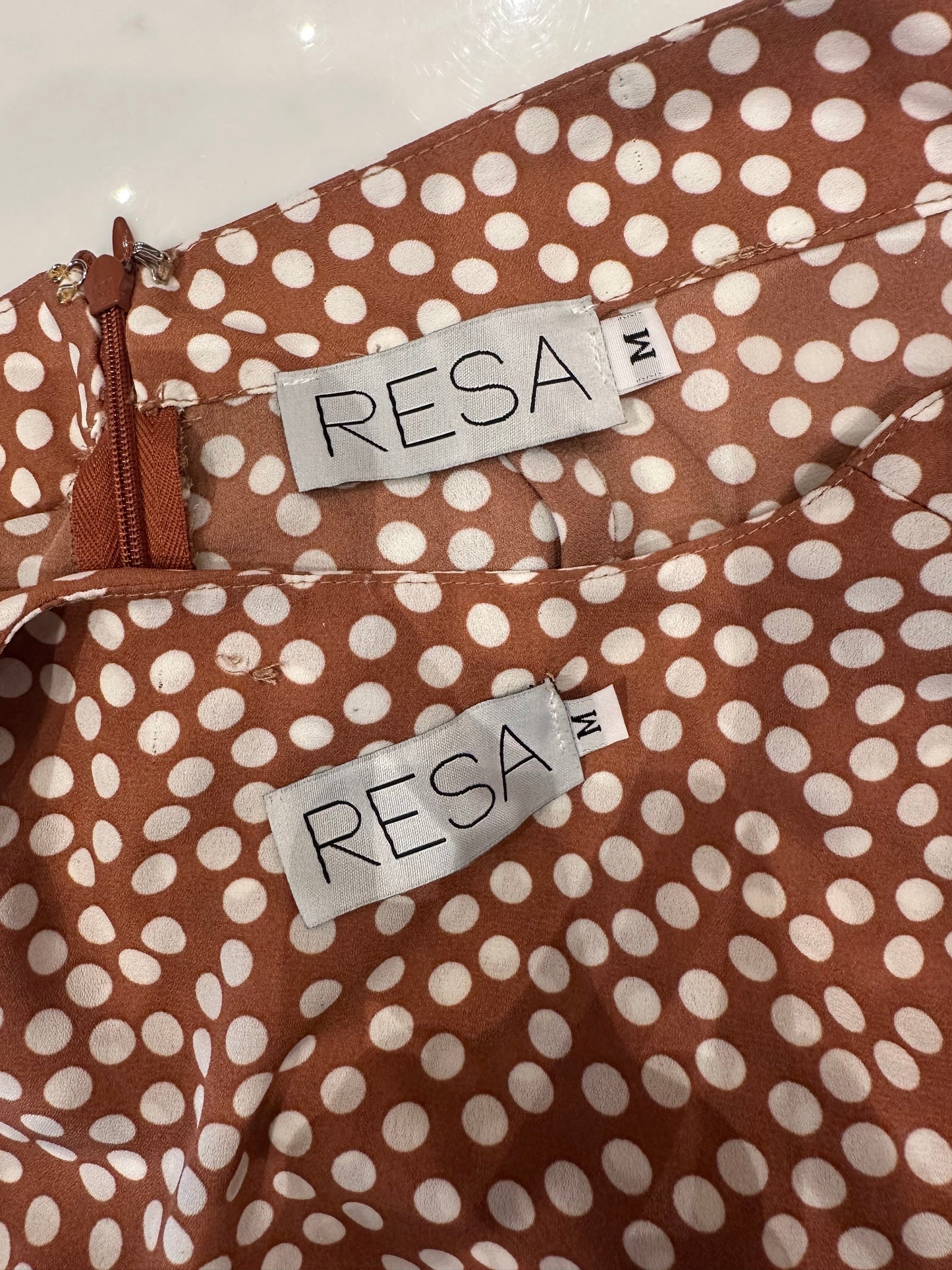 RESA Pola Dot Crop Top & Pant