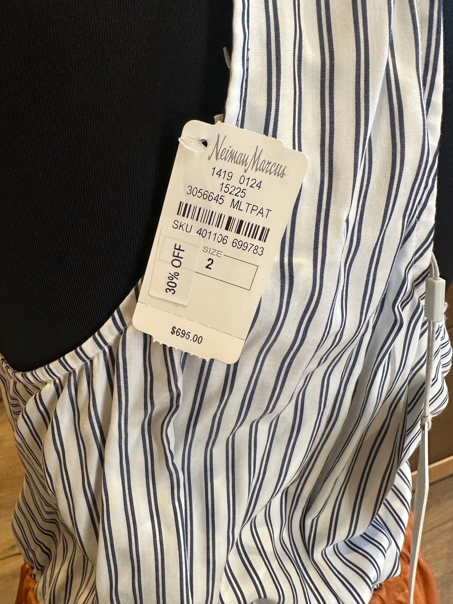Tibi Print Patch Dress