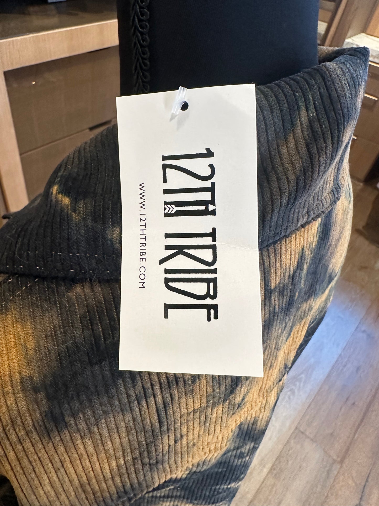 12th Tribe Corduroy Shirt Dress