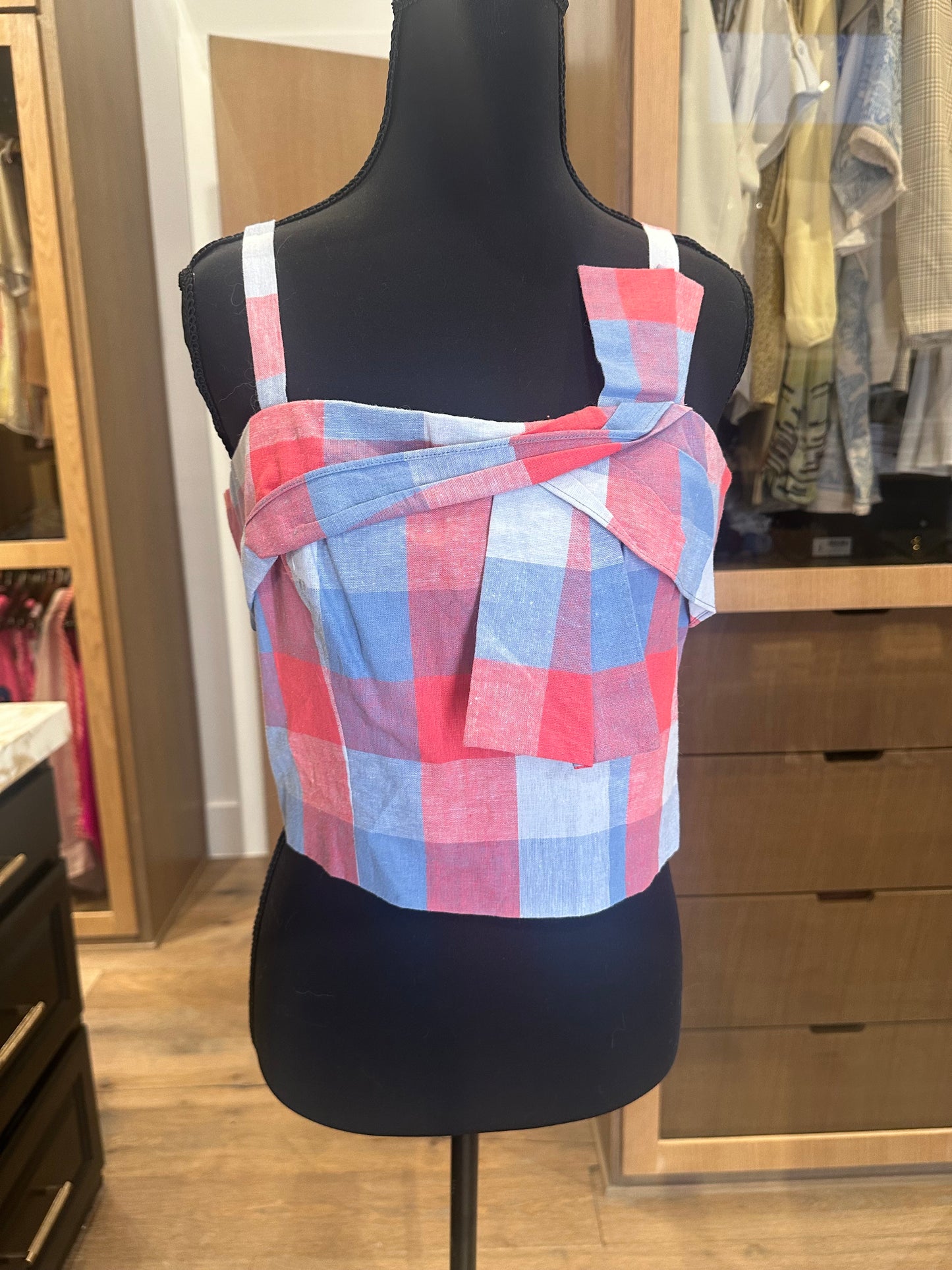 Parker Plaid Crop Top