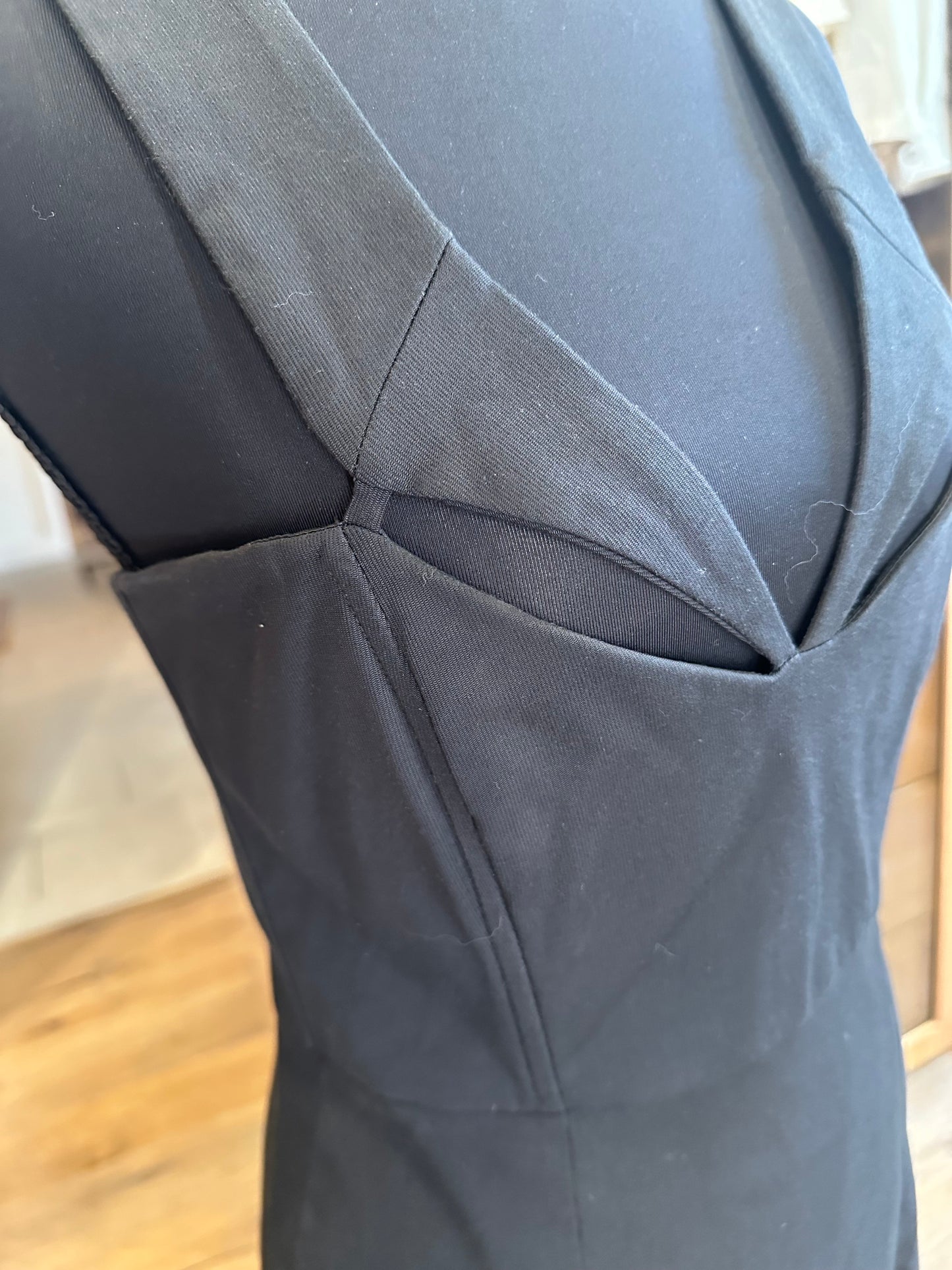 Mason Black Cut Out Fitted Dress