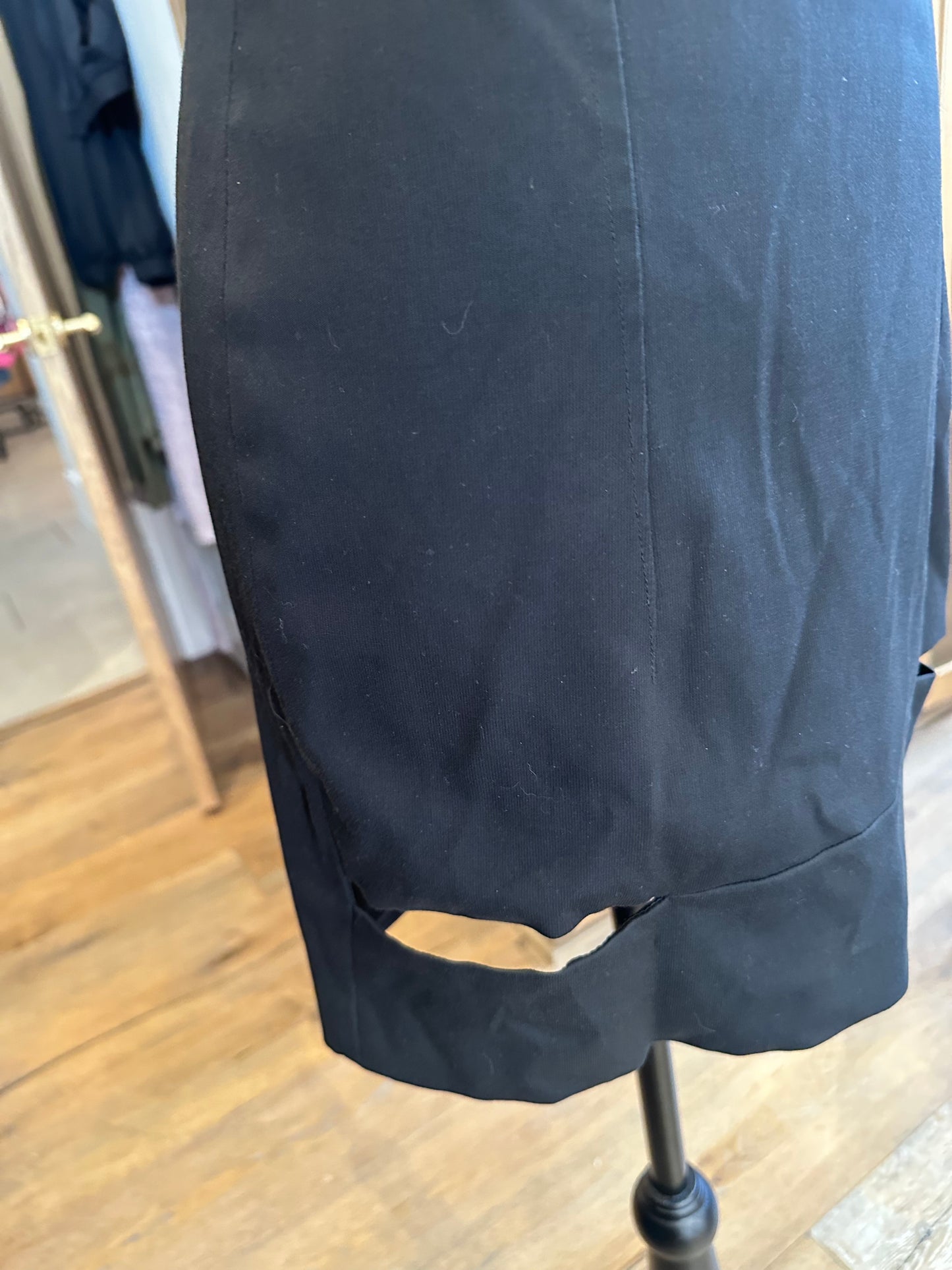 Mason Black Cut Out Fitted Dress