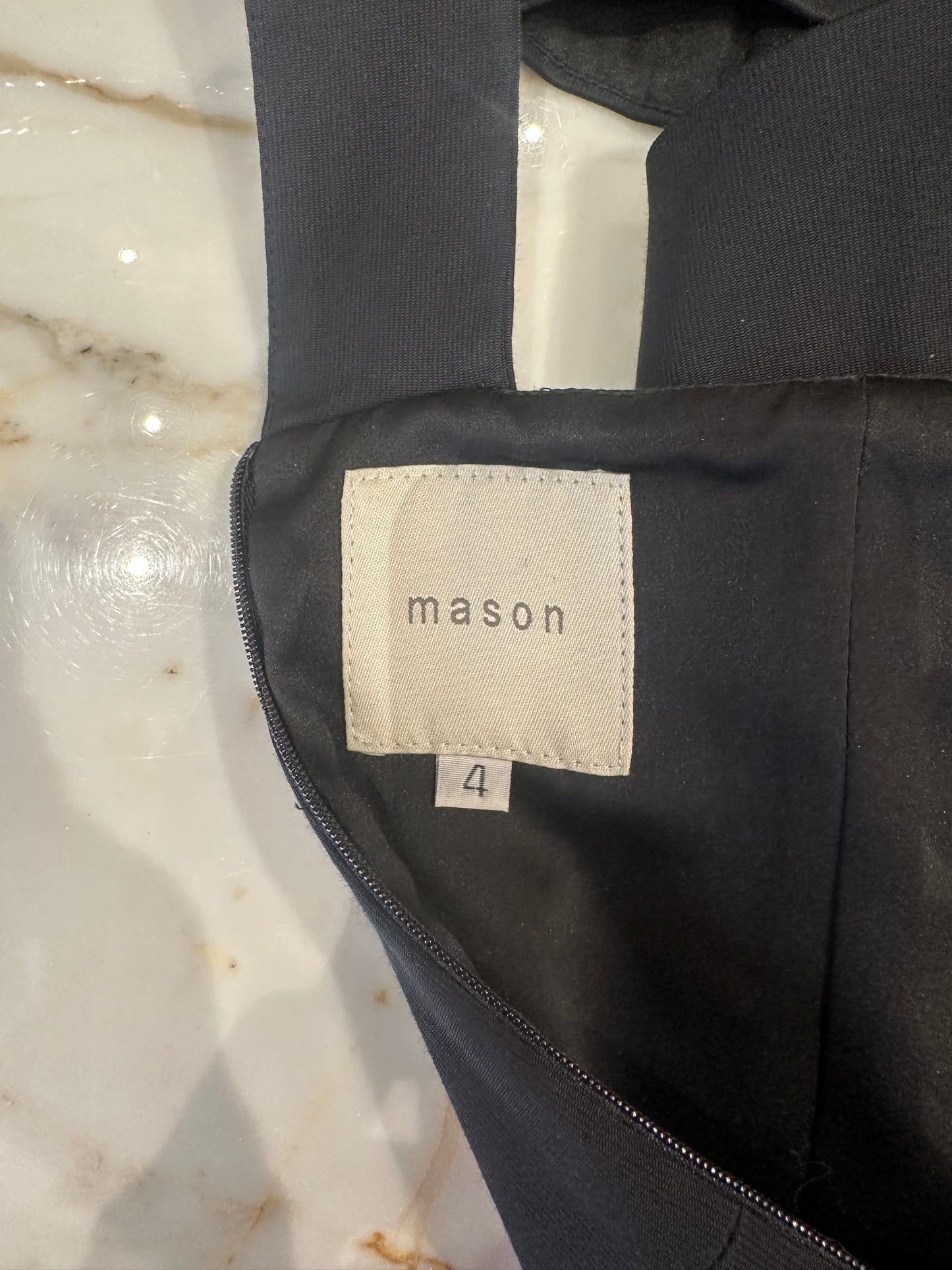 Mason Black Cut Out Fitted Dress