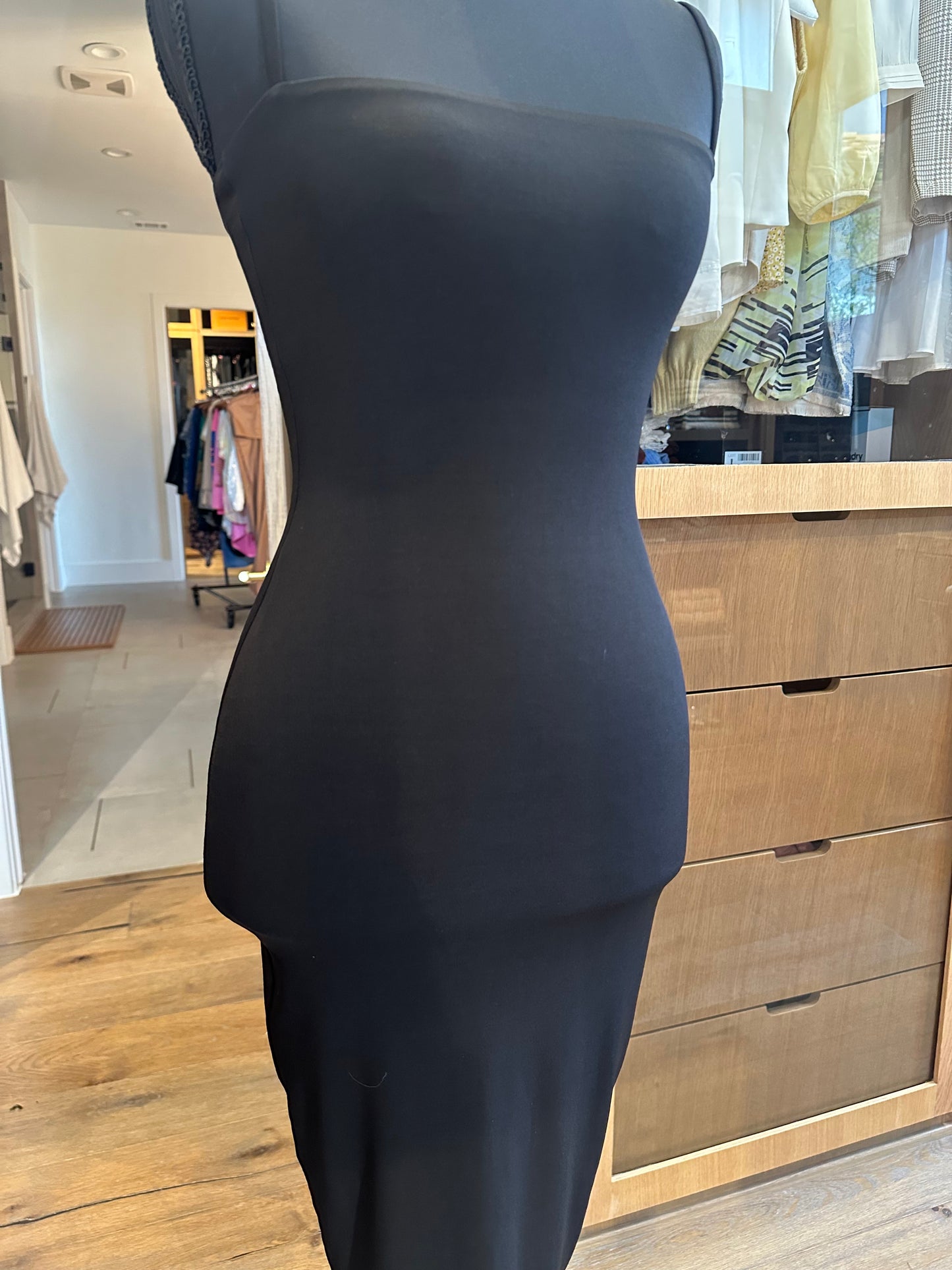 Nookie Medium Black Strap Dress