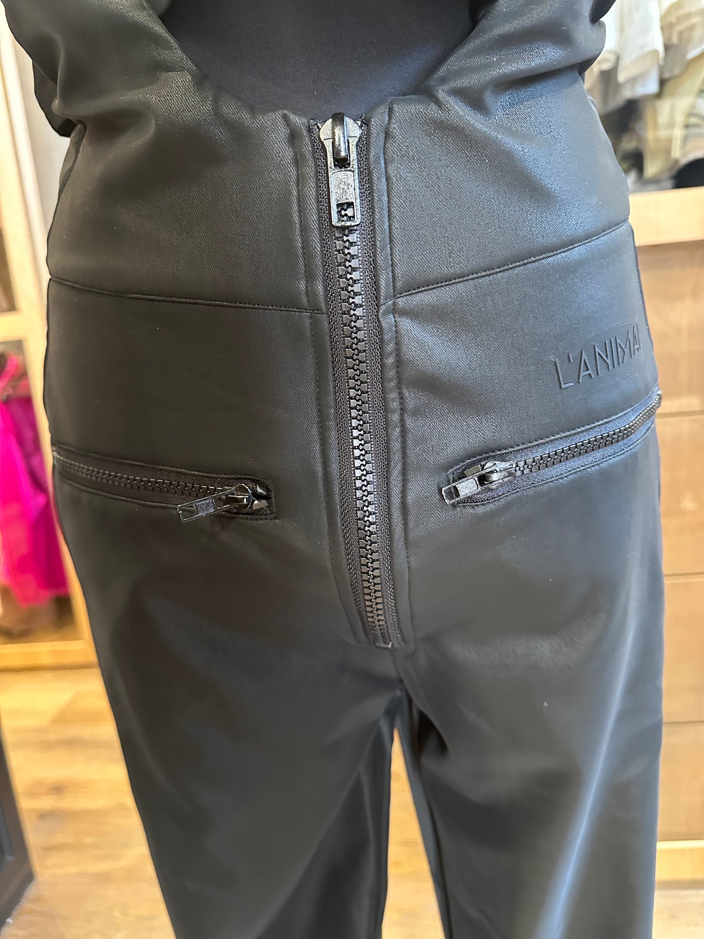L'Animal Black Ski Jumper