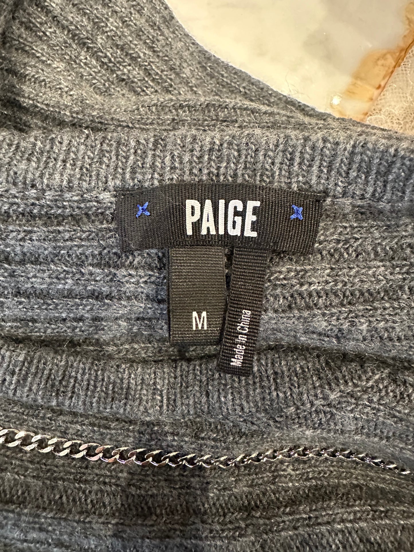 Paige Chain Detail Sweater