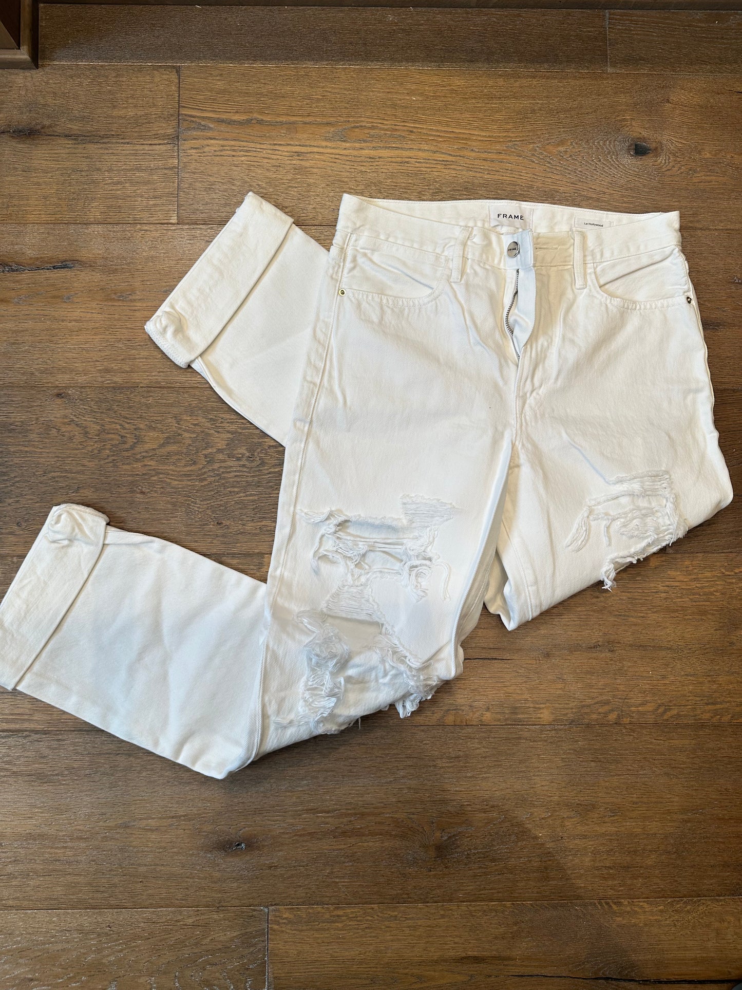 Frame Denim in White