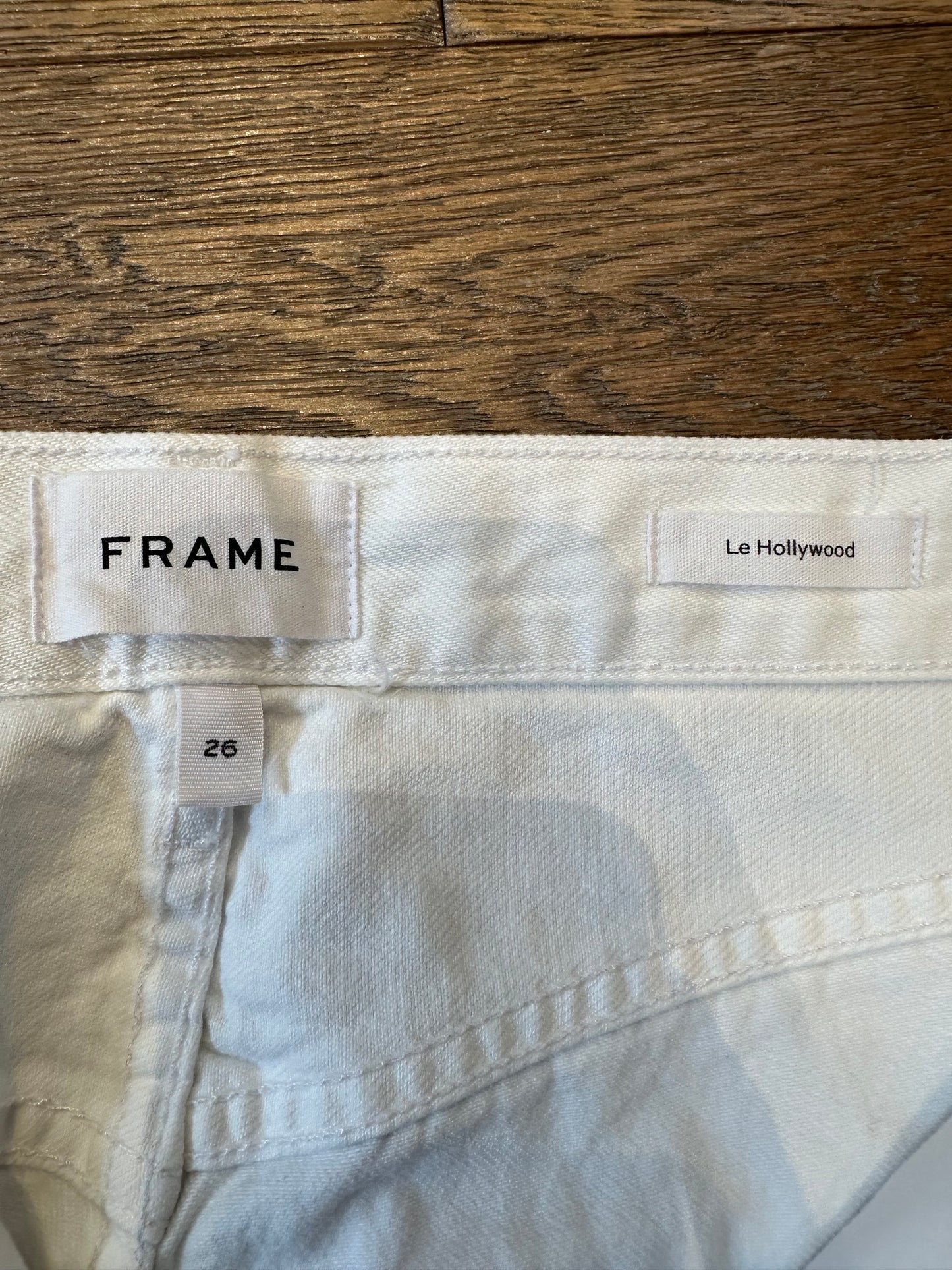 Frame Denim in White