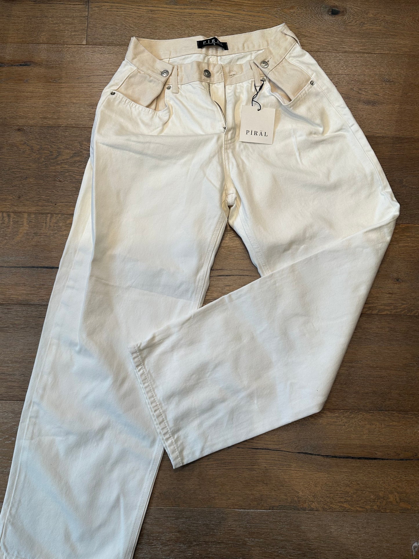 Portal Pleated Denim