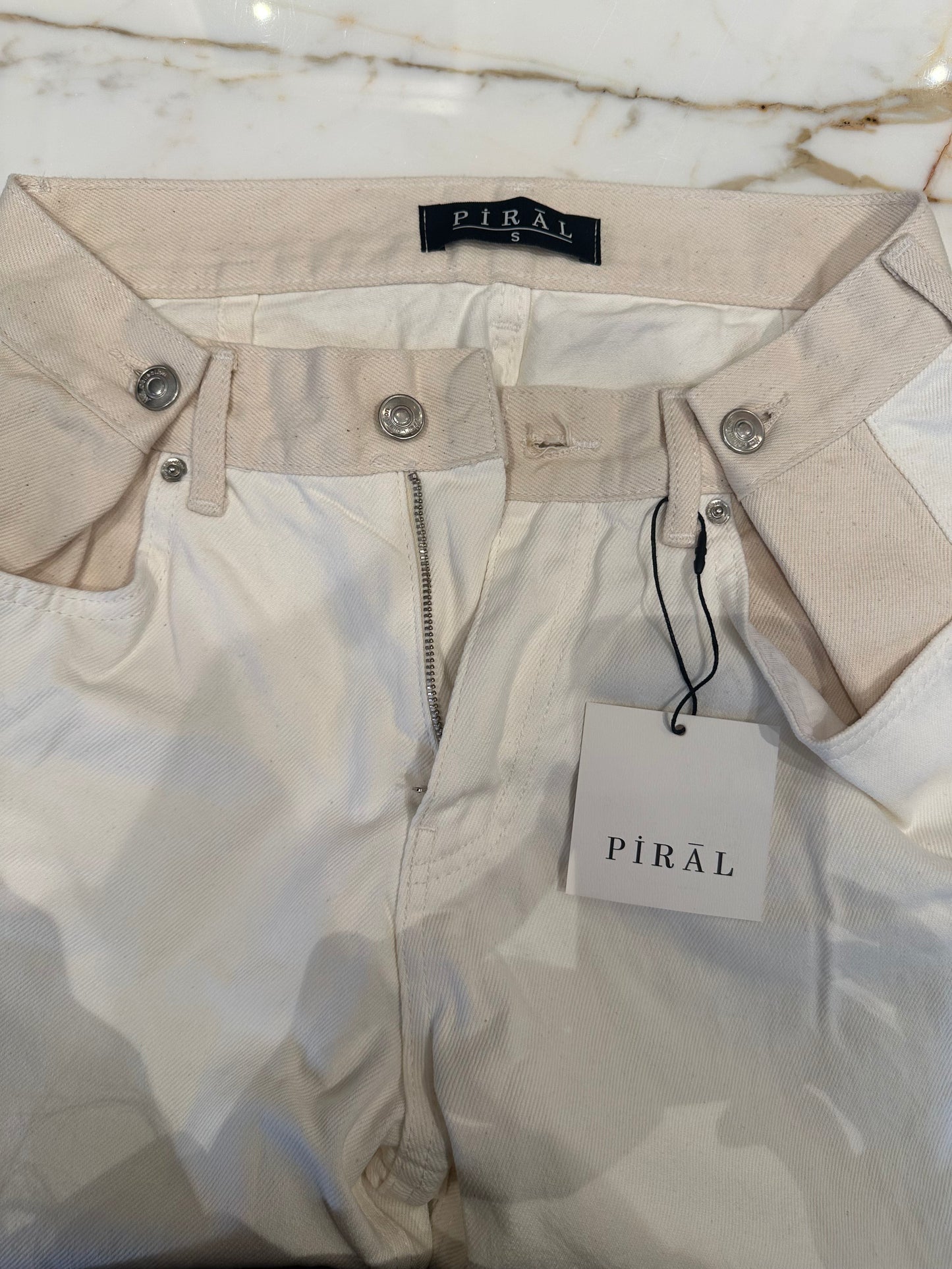 Portal Pleated Denim