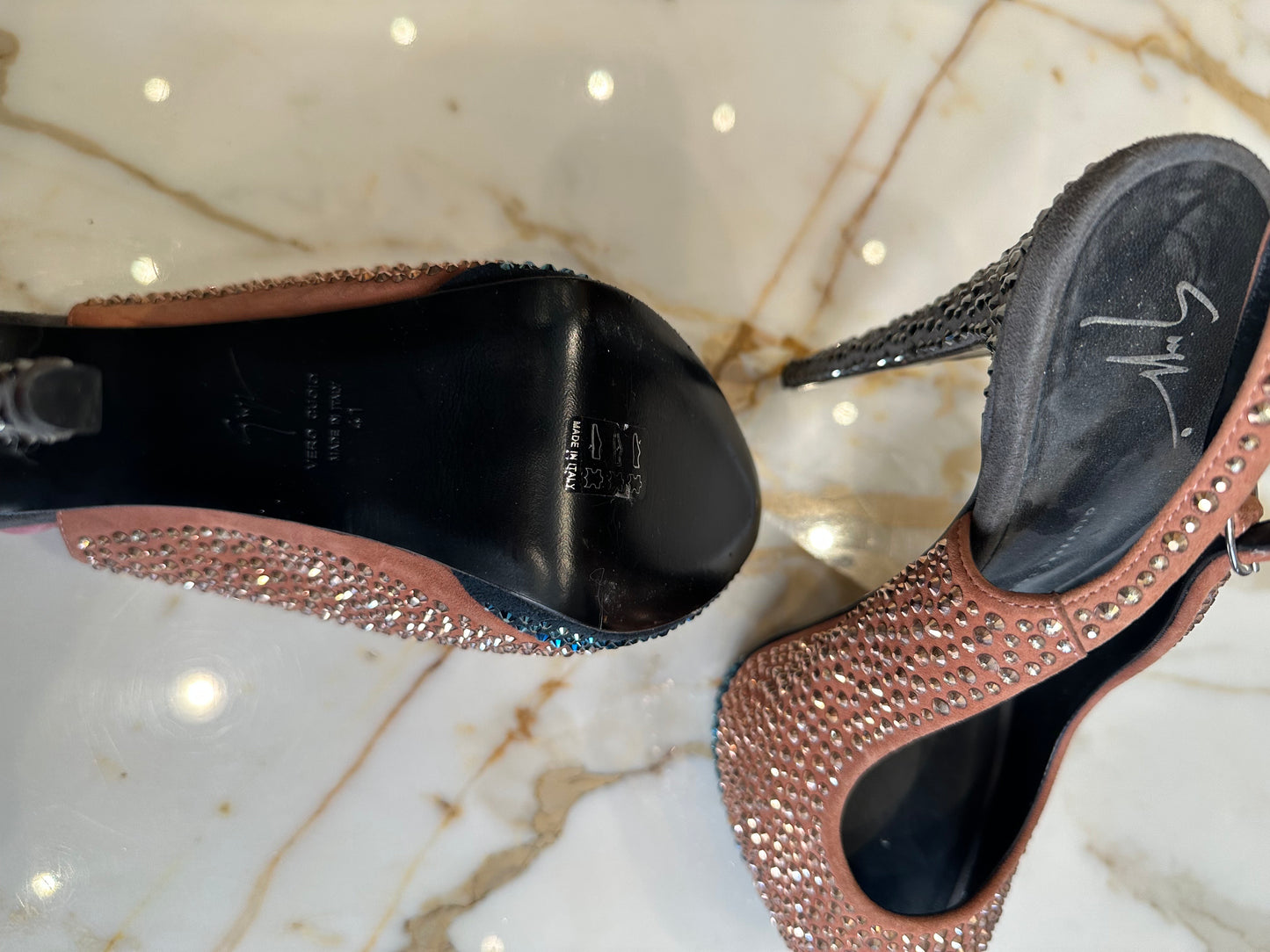 Giuseppe Zanotti Crystal Heels