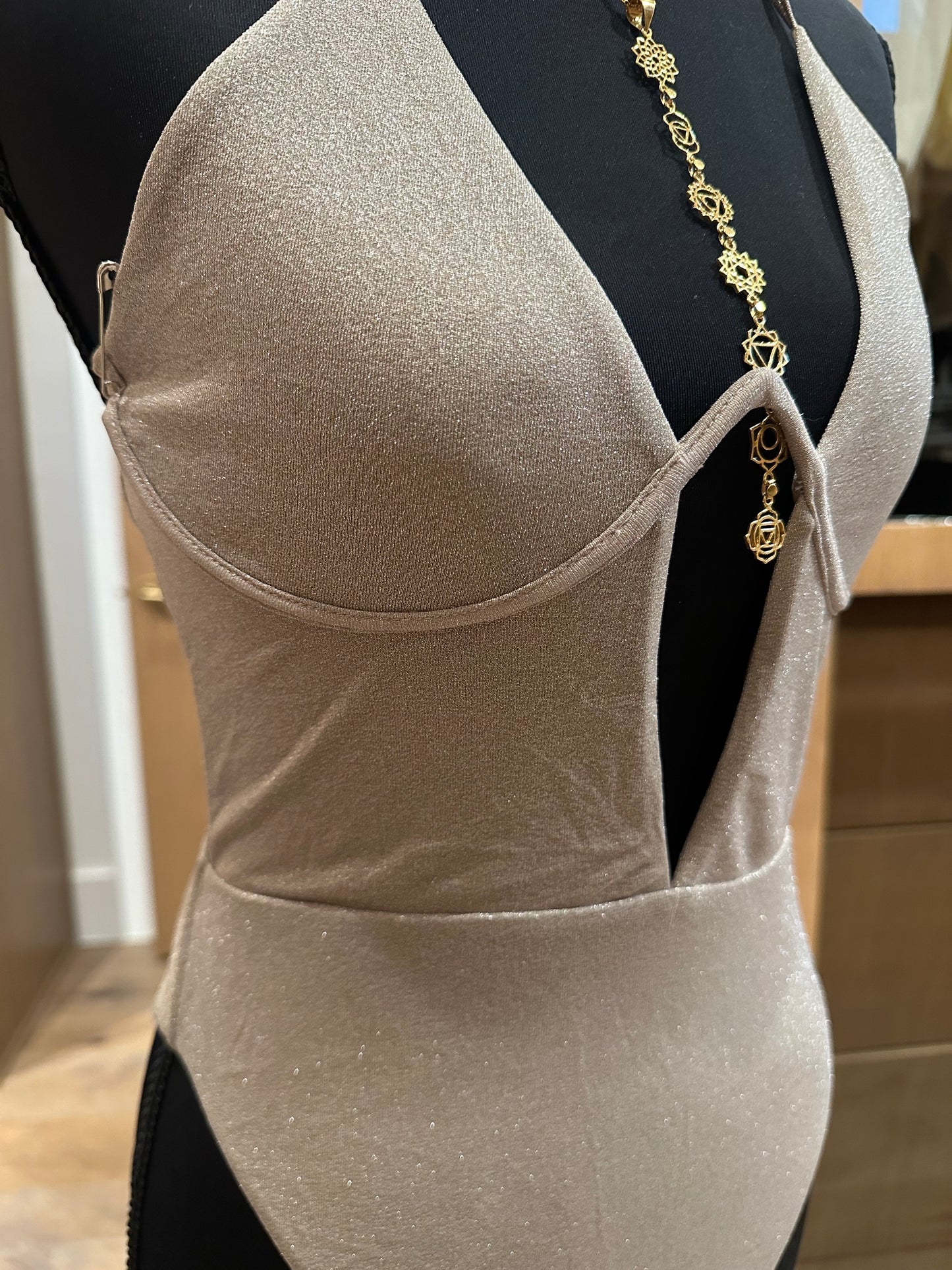 Camilla Coella Gold Shimmer One Piece