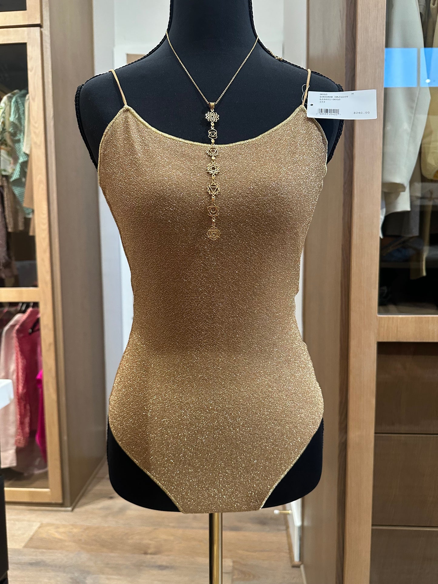 Osree Gold Shimmer Swimsuit