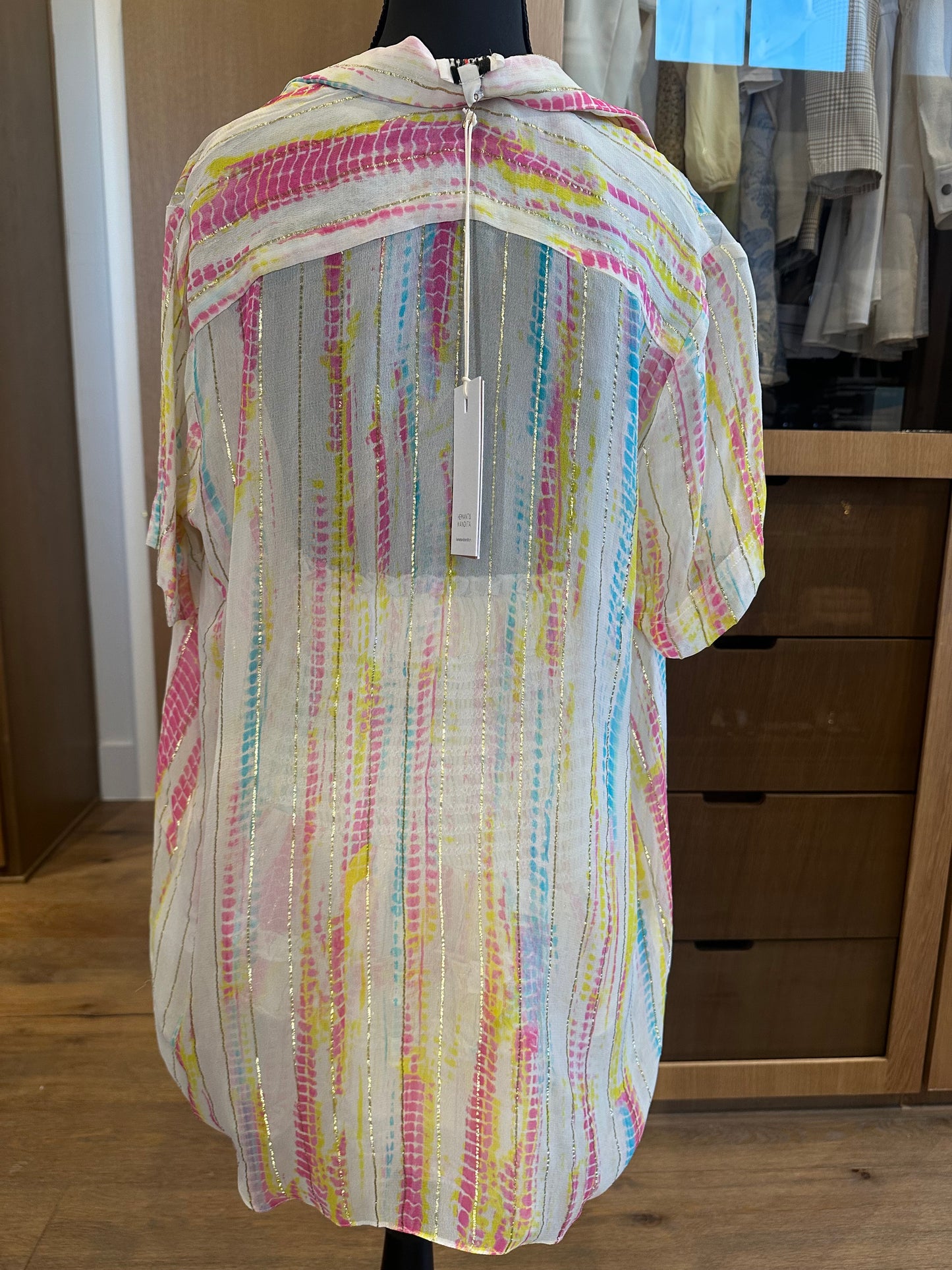 Hemant & Nandita Matching Button Up & Skirt Set