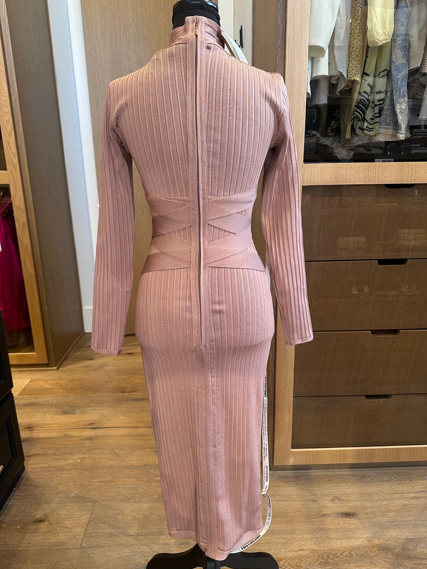 House of CB Blush Bandage Dress