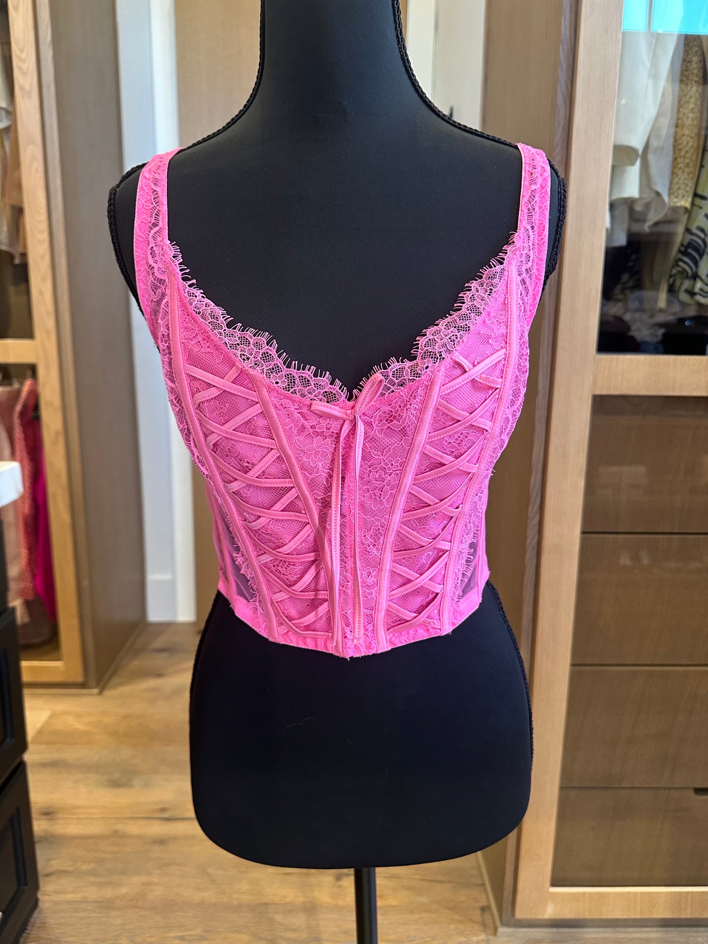 Pink Victoria Secret Corset Top