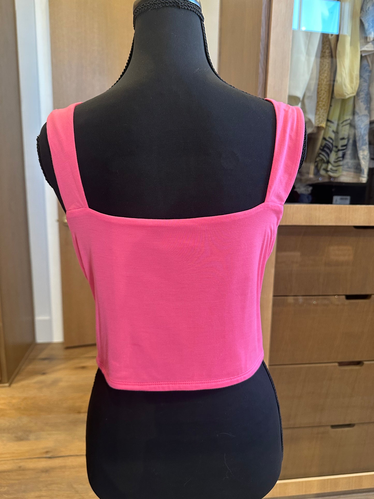 Pink Camilla Coelho Crop Top