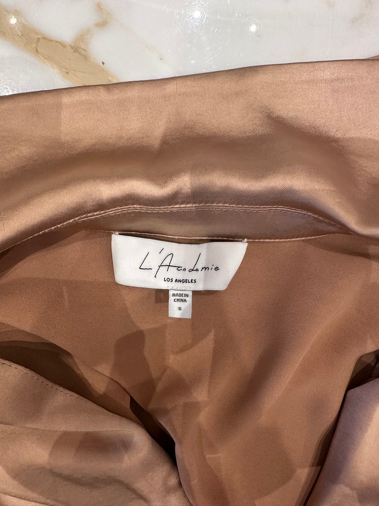 L.Academie Satin Body Suit