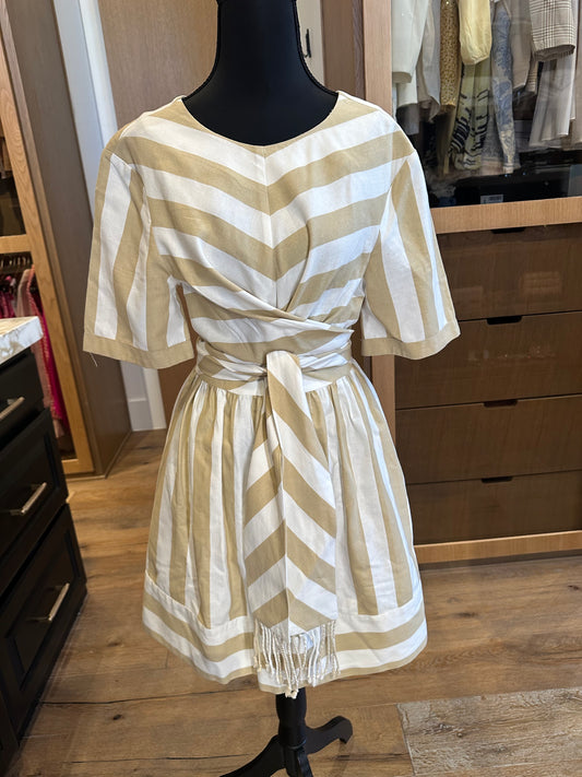 Staud Cut Out Dress