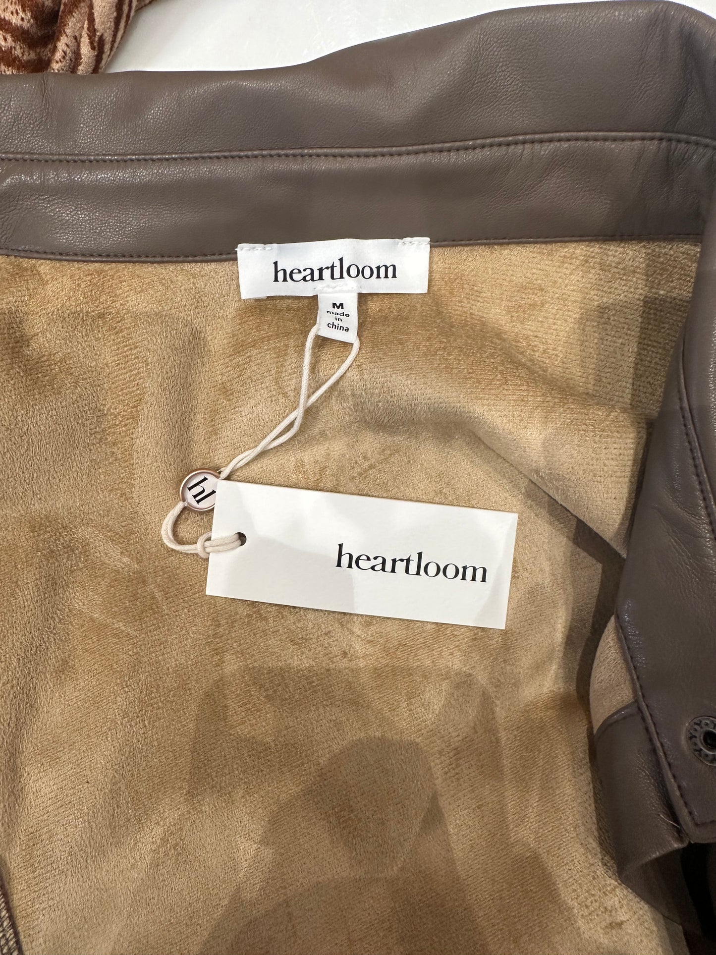 Heartloom Vegan Leather Dress