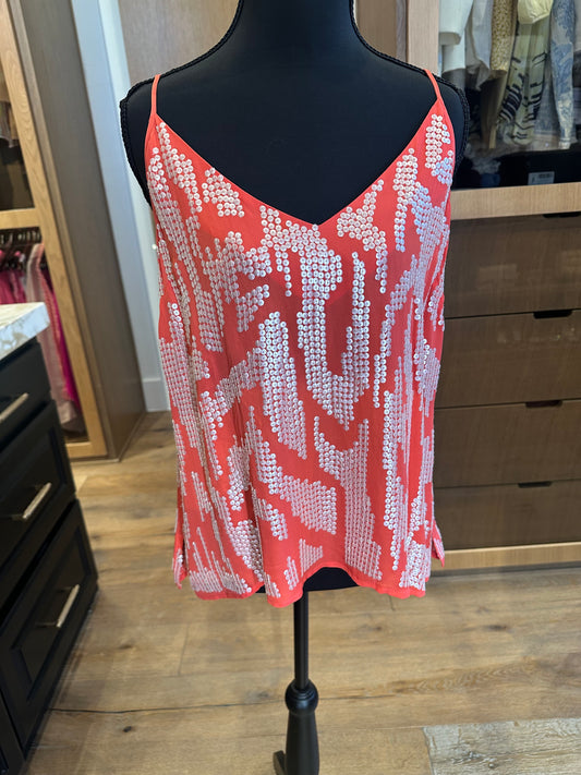 Madison Marcus Sequin Strap Top