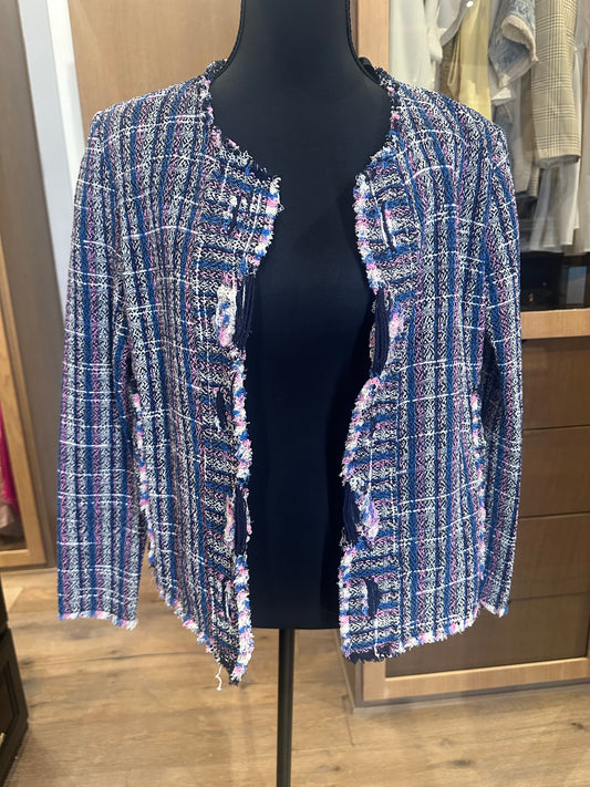 IRO Distressed Tweed Blazer