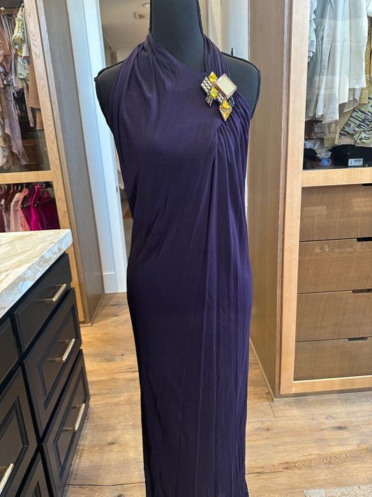 Gucci Vintage Deep Purple Gown