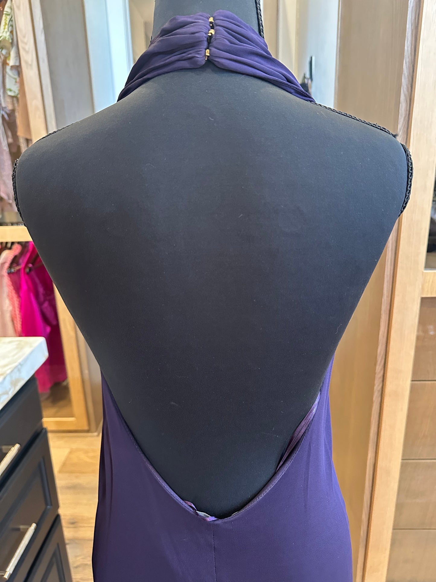 Gucci Vintage Deep Purple Gown