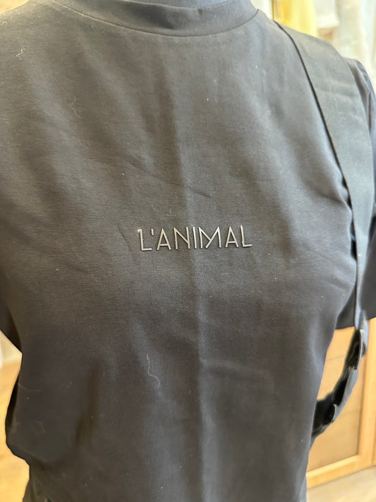 L'Animal Black Ski Jumper