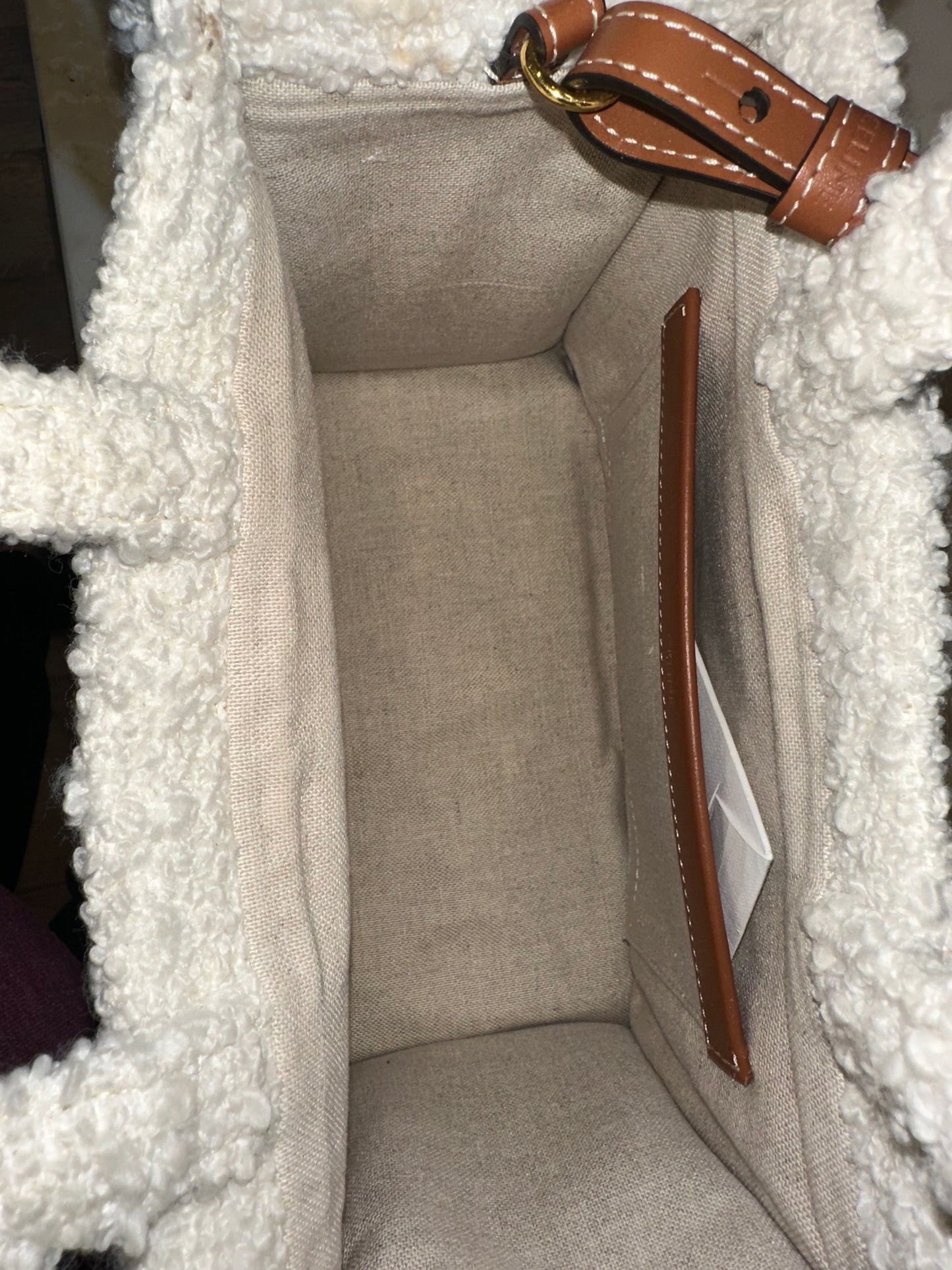 Celine Tote Handbag with Crossbody Strap