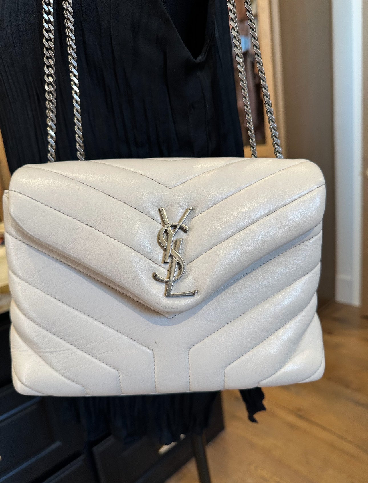 White YSL Bag