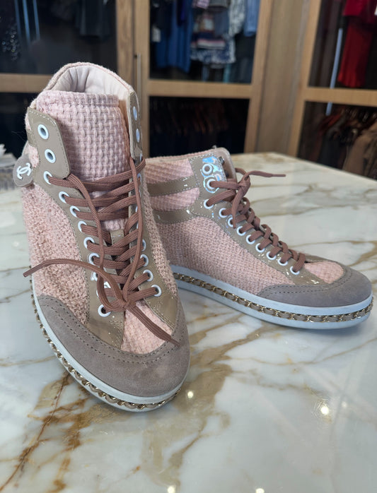 Channel Fabric Hightops